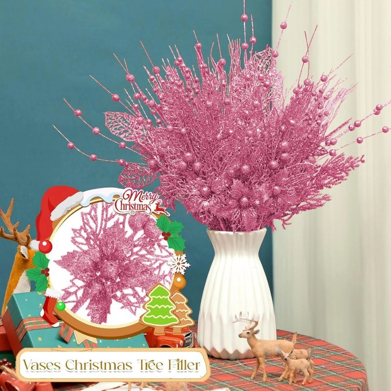 Décoration d'arbre de noël ros - Florist Supply Bulk avis et prix