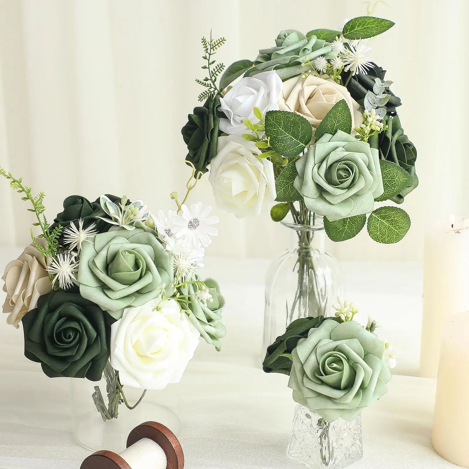 Fleurs artificielles 25 pièces - Florist Supply Bulk avis et prix