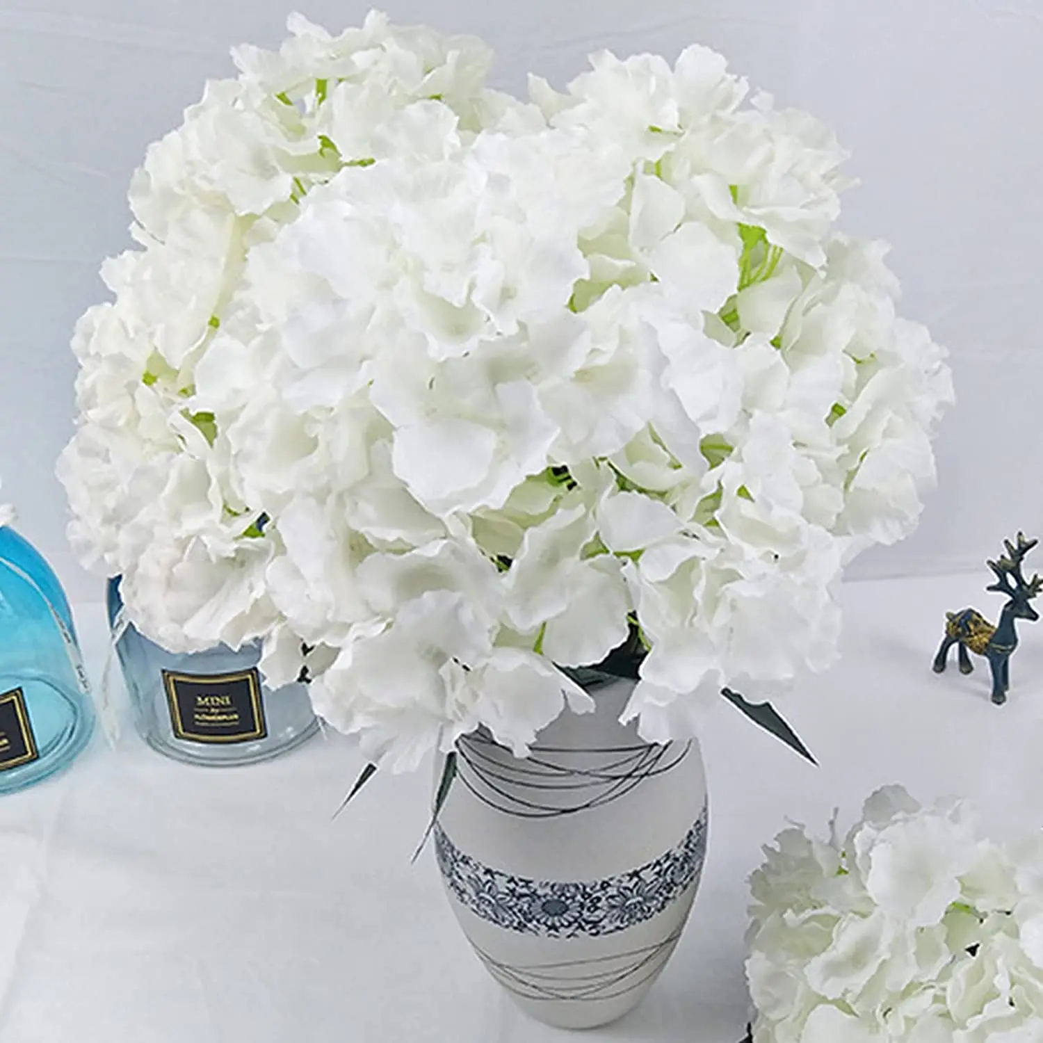 Têtes d'hortensias artificiell - Florist Supply Bulk avis et prix