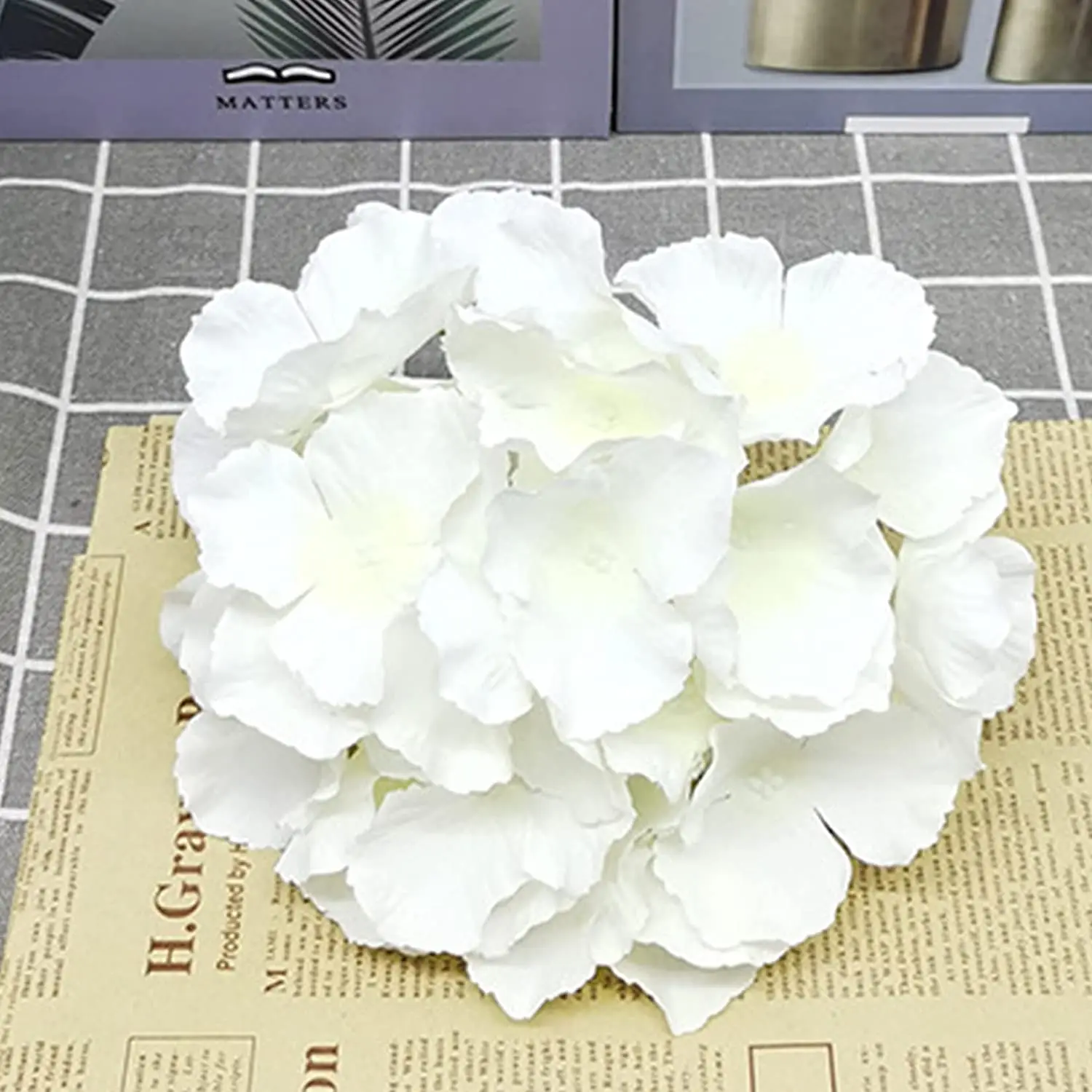 Têtes d'hortensias artificiell - Florist Supply Bulk avis et prix