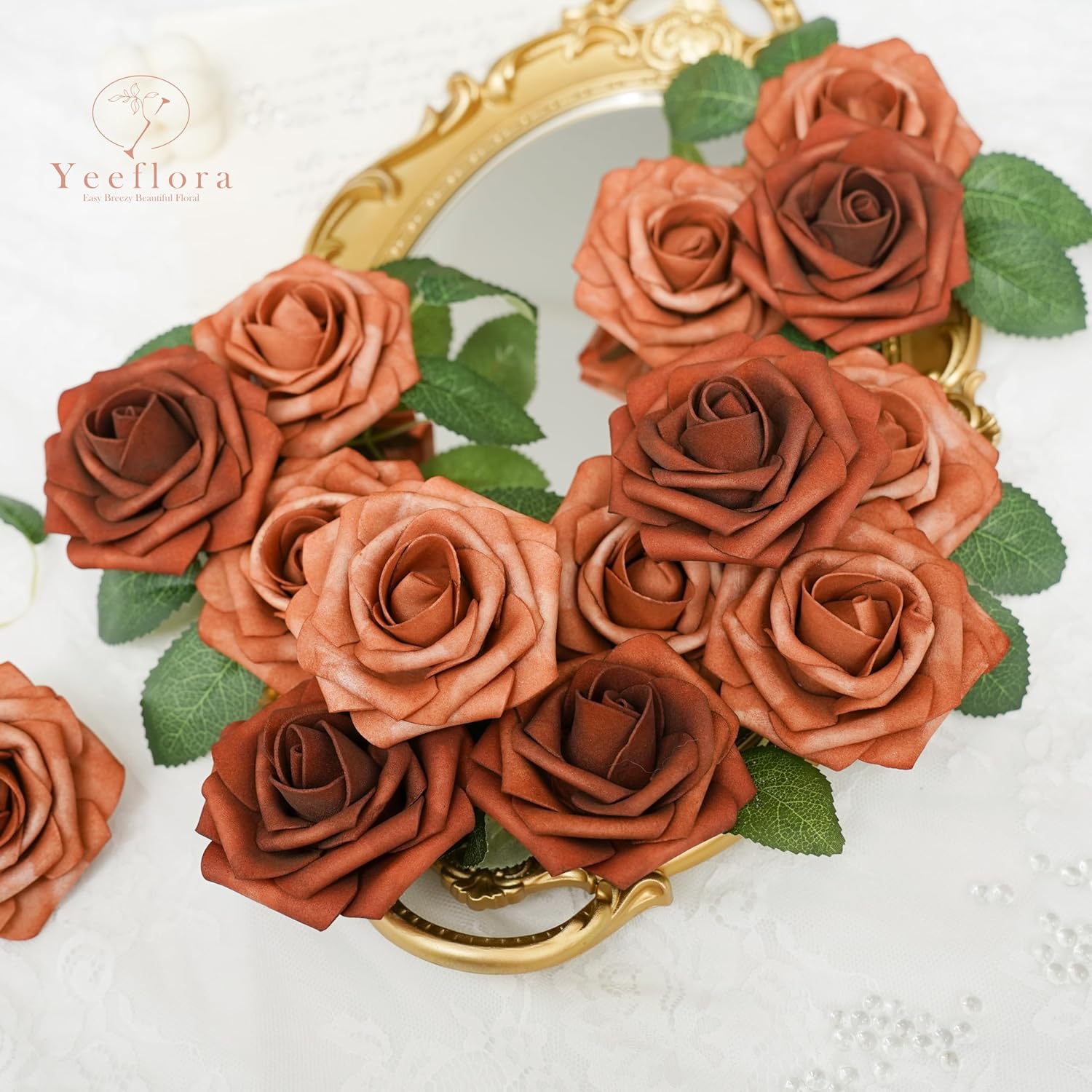 Roses artificielles en mousse  - Florist Supply Bulk avis et prix