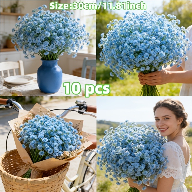 10 pièces de gypsophile artifi - Florist Supply Bulk avis et prix