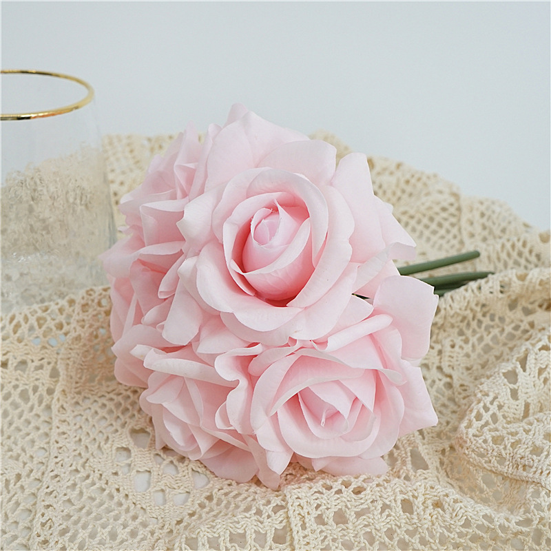5 tiges/bouquet de roses artif - Florist Supply Bulk avis et prix